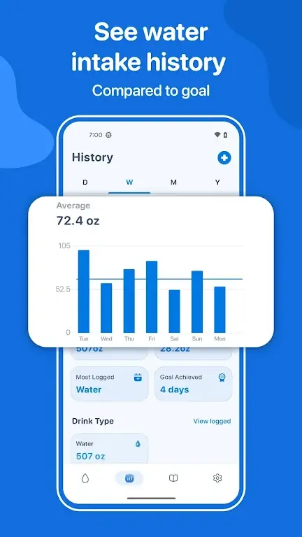 Water Tracker: WaterMinder app screenshot 3