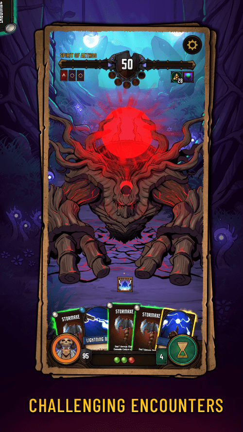 Dawncaster: Deckbuilding RPG screenshot 3