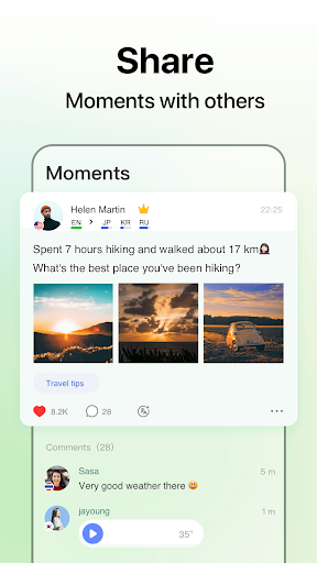 HelloTalk MOD screenshot 3