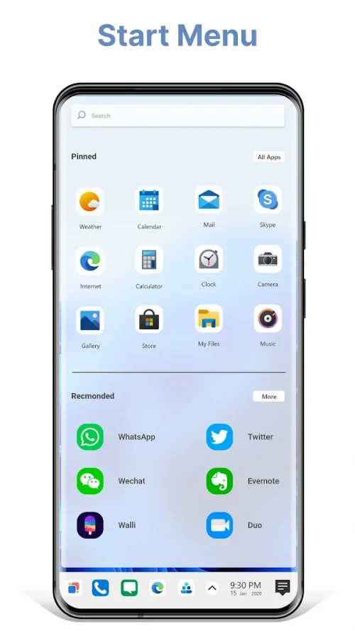 Win 12 Launcher screenshot 3