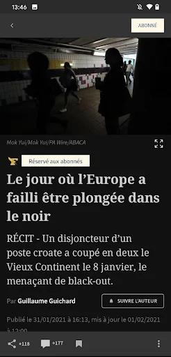 Le Figaro MOD screenshot 3