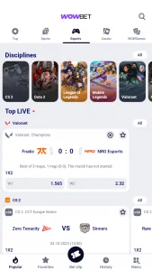 Wowbet screenshot 3