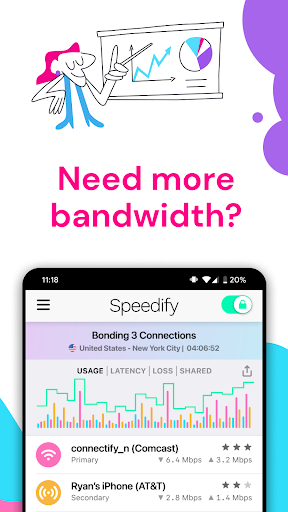 Speedify screenshot 4