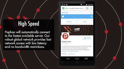 Psiphon VPN MOD screenshot 4