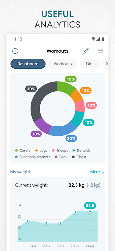 Fitness App MOD screenshot 4