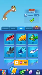 Snake Clash (MOD, Unlimited Money) screenshot 4
