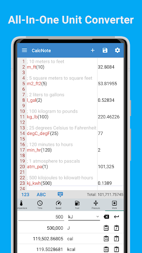CalcNote – Notepad Calculator MOD screenshot 4