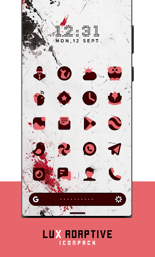 LuX: Adaptive Icon pack MOD screenshot 4