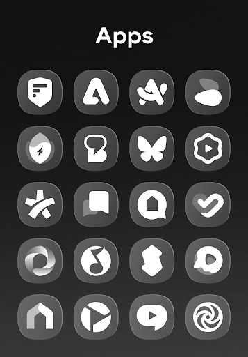 OneGlass 8 Icon Pack MOD screenshot 4
