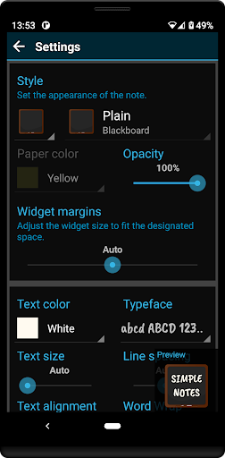Another Note Widget screenshot 4