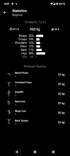 Barbell Workout at Home & Gym MOD screenshot 4