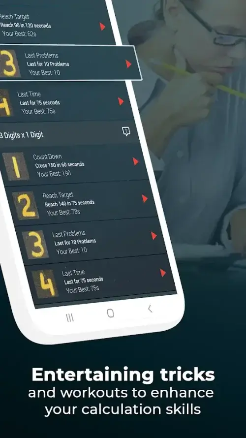 Mental Math Tricks Workout screenshot 4