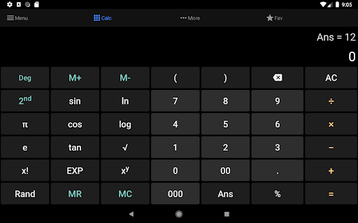 OneCalc+ screenshot 4