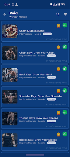 FitOlympia Pro screenshot 4