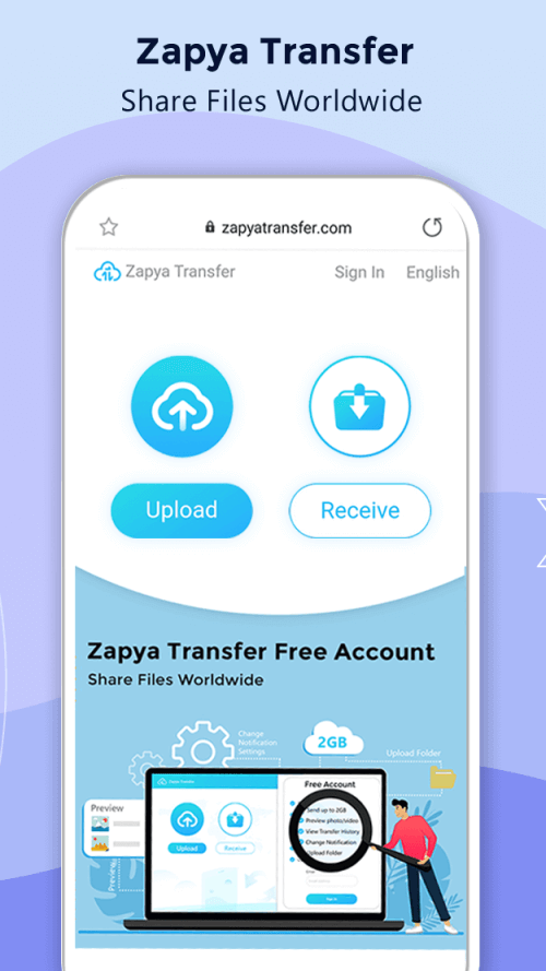 Zapya screenshot 4
