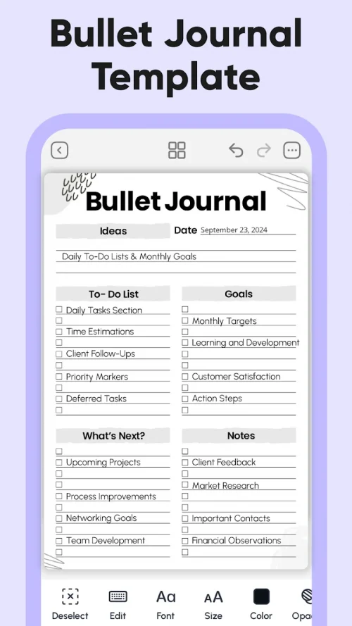 Daily Planner and Journal (PlanWiz) screenshot 4