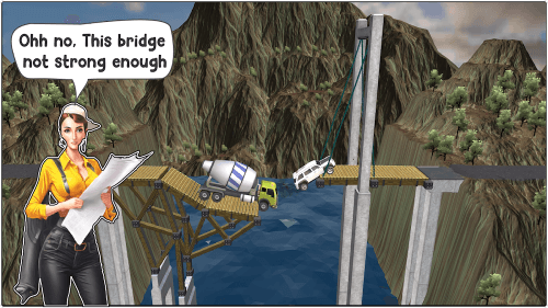Bridgezz: Bridge Construction screenshot 4