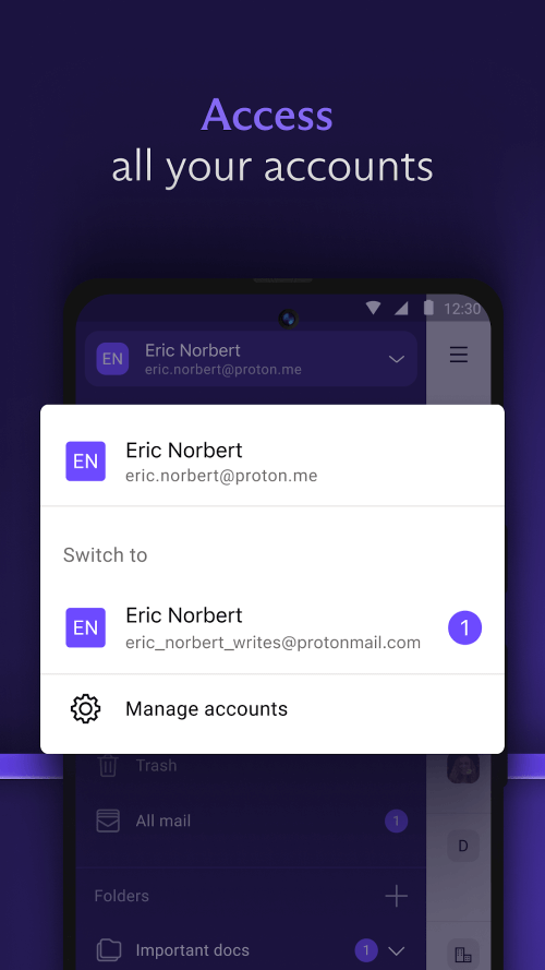 Proton Mail: Encrypted Email screenshot 4