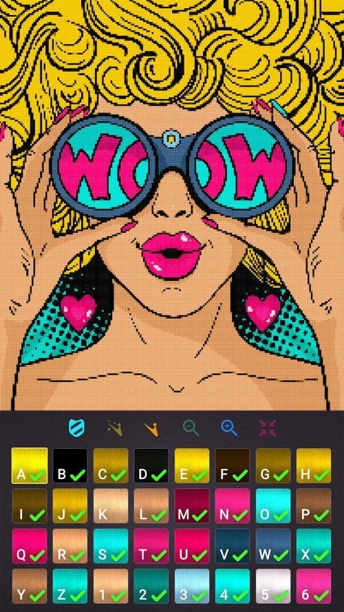 Cross Stitch: Color by Number screenshot 4