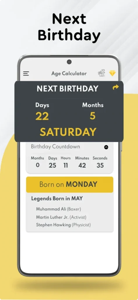 Age Calculator – Date of Birth screenshot 4