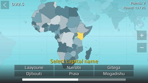 World Map Quiz screenshot 4