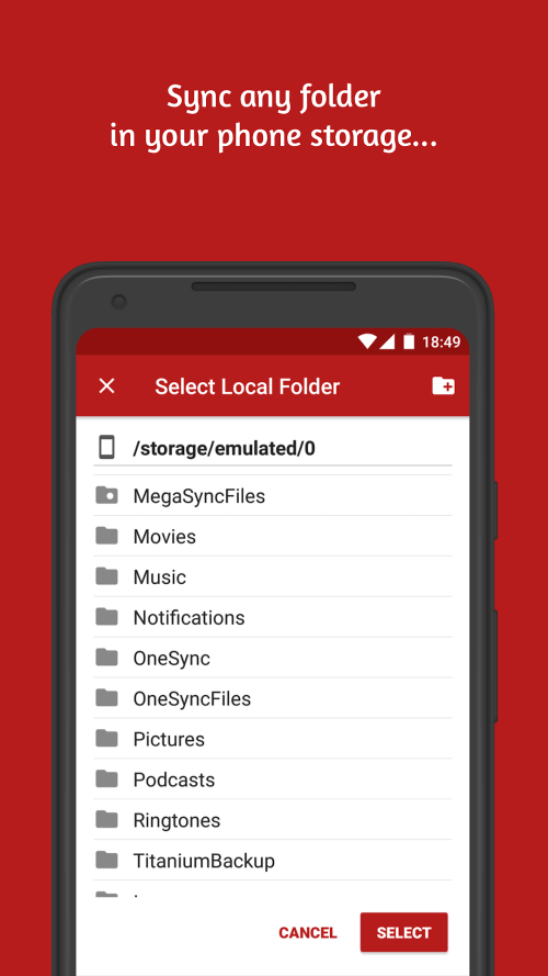 Autosync for MEGA – MegaSync screenshot 4
