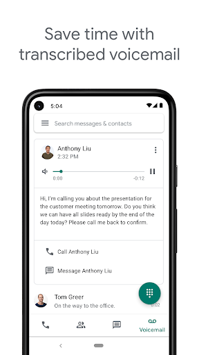 Google Voice screenshot 4