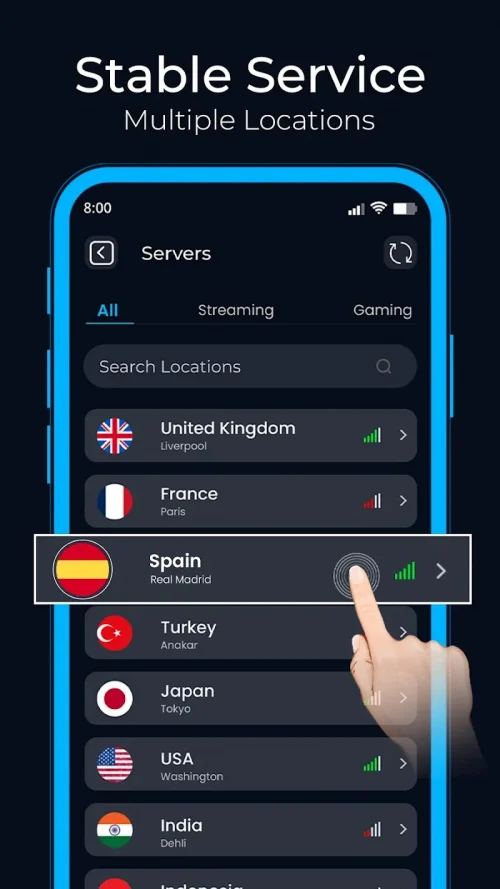 Privify: Fast Secure VPN Proxy screenshot 4