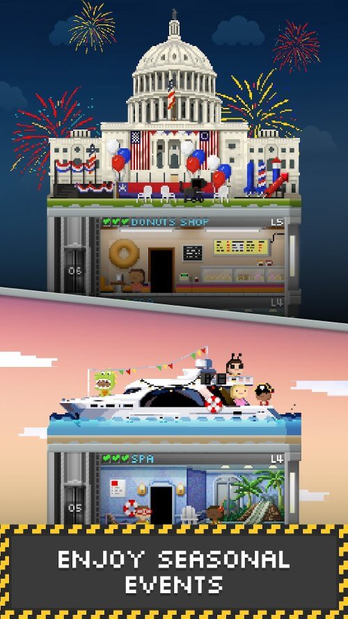 Tiny Tower: 8 Bit Retro Tycoon screenshot 4