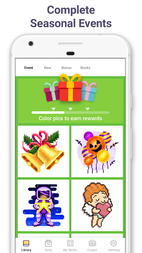 Pixel Art – color by number screenshot 4