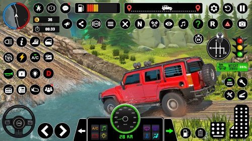 Offroad Jeep Driving & Parking screenshot 4