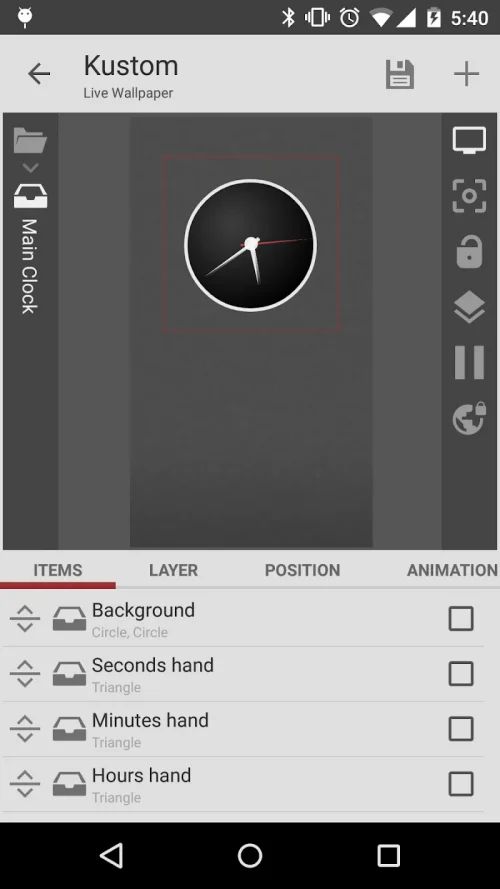 KLWP Live Wallpaper Maker (Kustom LWP) screenshot 4