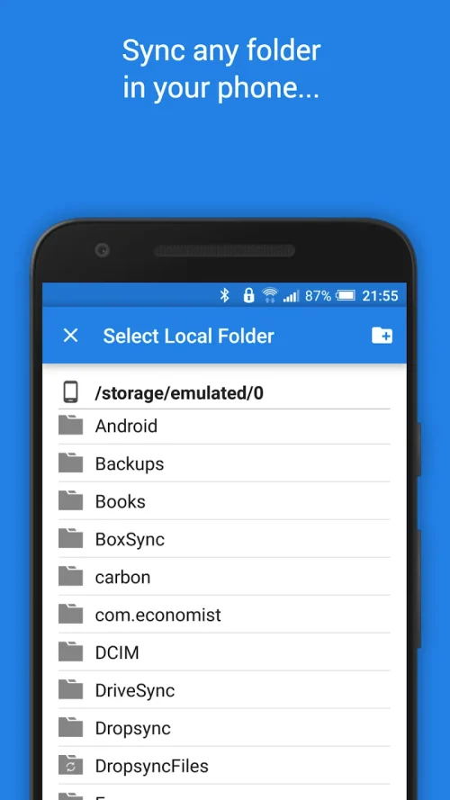 Dropsync: Autosync for Dropbox screenshot 4