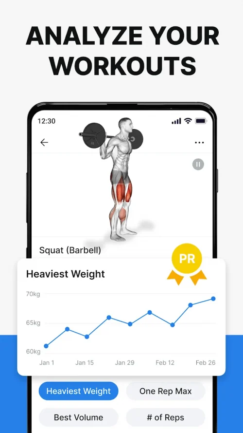 Hevy – Gym Log Workout Tracker screenshot 4