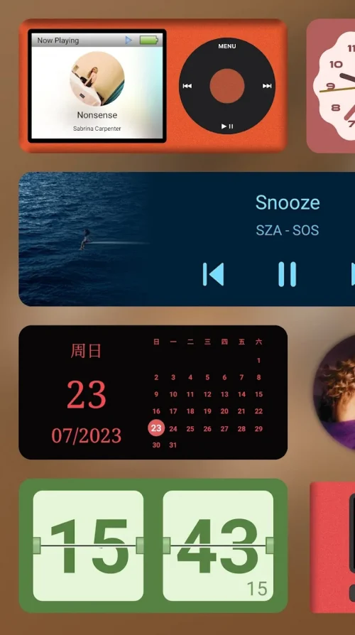 Widgeet-Color Widgets(Widget) screenshot 4