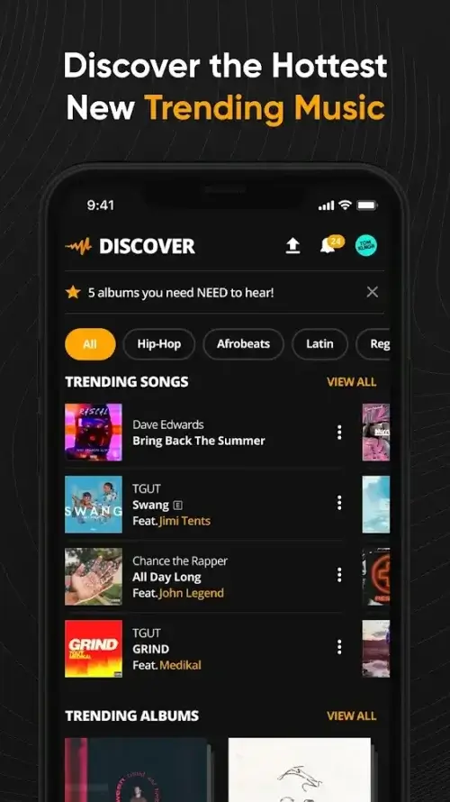 Audiomack screenshot 4