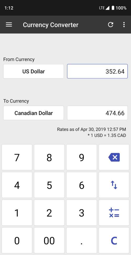 ClevCalc – Calculator screenshot 4