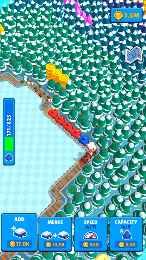 Train Miner: Idle Railway Game screenshot 4