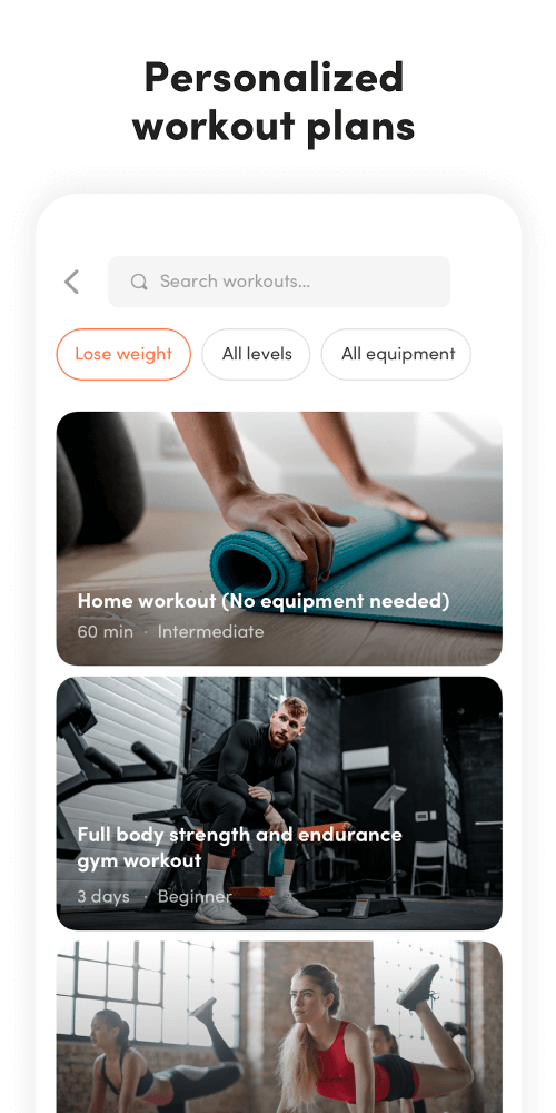 Virtuagym Fitness – Home & Gym screenshot 4