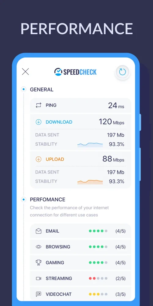 Speedcheck screenshot 4