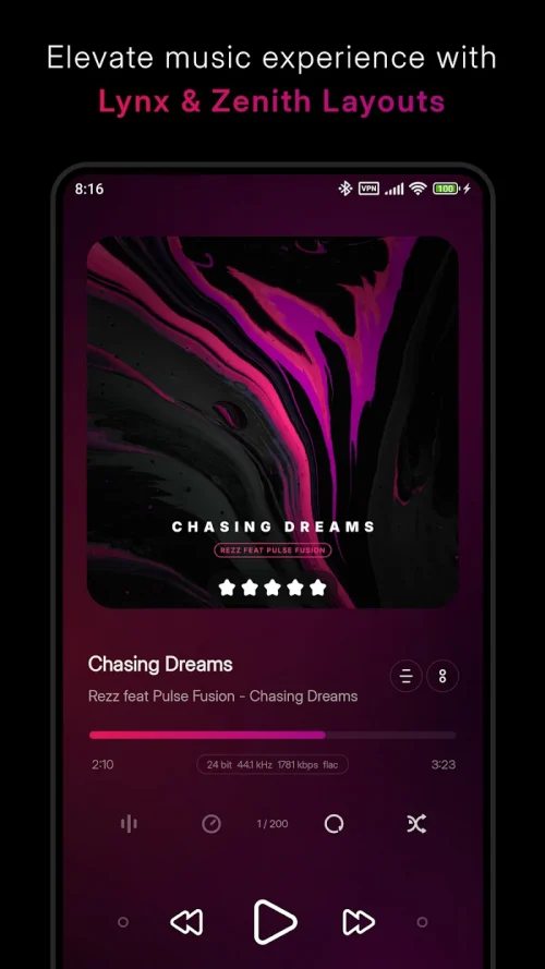 Proxima – Poweramp Skin screenshot 4