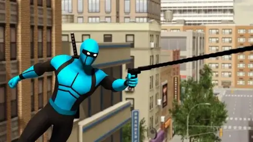 Blue Ninja: Superhero Game screenshot 4