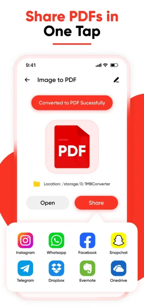 Image to PDF Converter screenshot 4