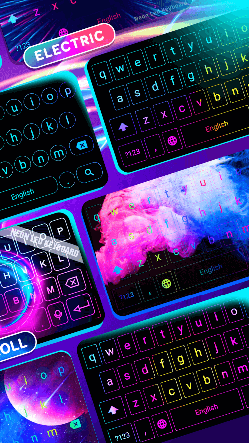 Neon LED Keyboard screenshot 4
