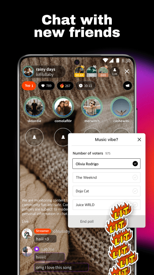 Spoon: Talk & Music Livestream screenshot 4