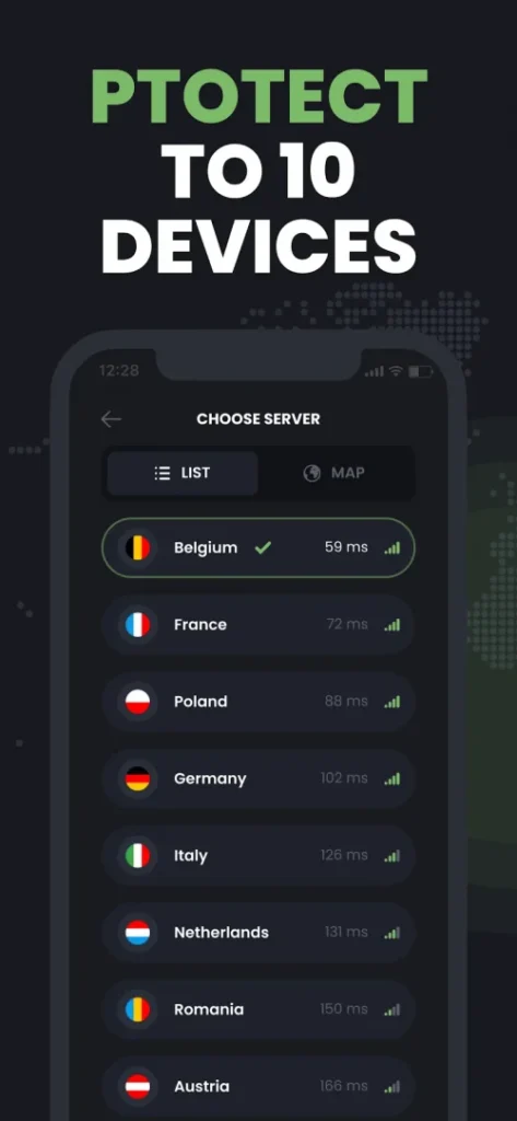 Protect VPN – Secure VPN Proxy screenshot 4
