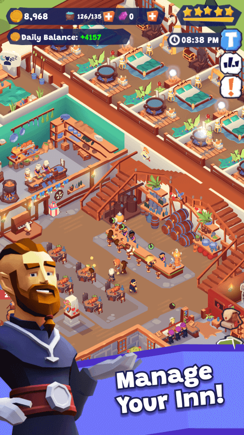 Idle Inn Empire Tycoon screenshot 4