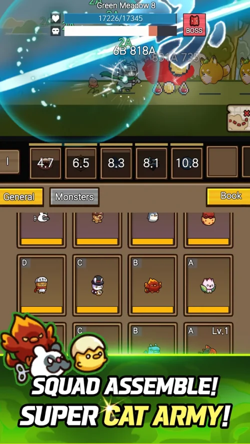 Cat Warrior Idle screenshot 4
