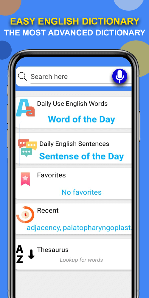 Advanced English Dictionary screenshot 4