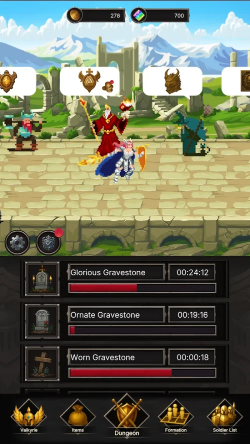 Valkyrie of Graves – Idle RPG screenshot 4